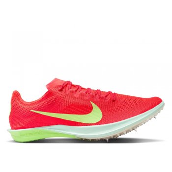 nike zoomx dragonfly 2 u red-lime running spikes