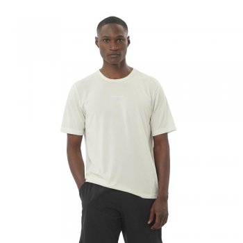 salomon shakeout core ss tee m white