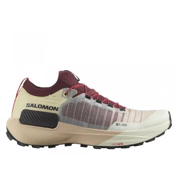 salomon s/lab genesis vanilia m beige-burgundy shoes