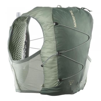 backpack salomon active skin 8 set u green