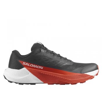 salomon pulsar m shoes black and red