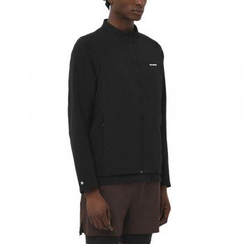 salomon mountain flex hybrid jacket m black