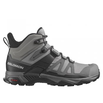 salomon x ultra 4 mid gore-tex m beige-gray shoes