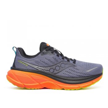 saucony hurricane 25 m shoes gray-orange