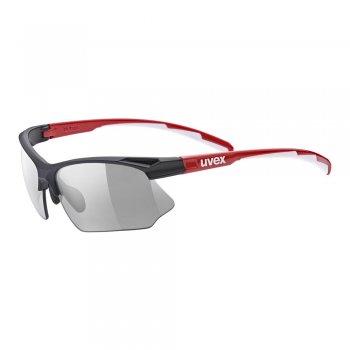 uvex sportstyle 802 v glasses red-black