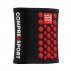 Compressport Sweatband U Czarno-Czerwone
