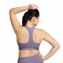 Sutien Nike Swoosh Medium Support pentru femei, violet