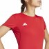 Koszulka adidas Adizero Tee W Czerwona