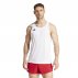 Tricou adidas Adizero Tank Essentials M Alb