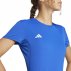 Koszulka adidas Adizero Tee W Niebieska