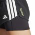 Pantaloni scurți adidas Adizero Running 2 în 1 în negru