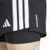 Spodenki adidas Adizero 2 in 1 M Czarno-Białe