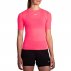 Koszulka Brooks High Point Short Sleeve W Różowa
