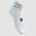 Compressport Pro Racing Socks v4.0 Run Low U White and Black