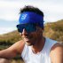 Bandă pentru cap Compressport On/Off V3.0 U Albastru bleumarin