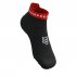 Compressport Pro Racing Socks v4.0 Run Low U Negru și Roșu