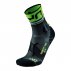 skarpety uyn man runner's one short socks m szaro-limonkowe