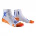 X-Socks Run Expert Ankle U socks, white and orange