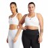 Sutien adidas W alb