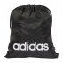 adidas Linear GymSack U alb-negru