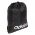 adidas Linear GymSack U alb-negru