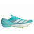 Adidas Adizero Ambition U Pantofi sport cu crampoane, turcoaz-alb