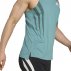 adidas Adizero Archive Running Singlet M Turquoise