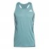 adidas Adizero Archive Running Singlet M Turquoise