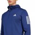 Bluza adidas Own The Run Winterized Hooded Half-Zip M Granatowa
