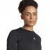 Tricou adidas Techfit Training W Negru