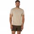koszulka asics road seamless ss top m brązowa