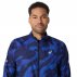Geacă Asics Road Lite-Show Packable M Negru/Cobalt