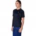 Tricou Asics Road Lite-Show pentru femei, negru și cobalt