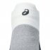 Asics Performance Run Sock U White and Gray Socks