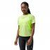Koszulka Brooks High Point Short Sleeve 2.0 W Limonkowa