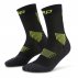 skarpetki cep run socks mid cut 5.0 m czarno-zielone