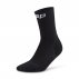 Cep Run Socks Mid Cut 5.0 Black and White Socks