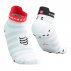 Compressport Pro Racing Socks V4.0 Ultralight Run Low U White-Red