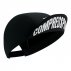 Compressport Pro Racing Cap Black U Black and White
