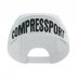 Șapcă Compressport Pro Racing Alb U Alb și Negru