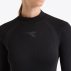 Tricou termic Diadora L. Turtle Neck Stratozero W negru