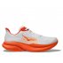 buty hoka mach 6 w biało-pomarańczowe