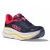 Hoka Bondi 9 W Navy Blue Pink Shoes