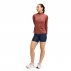Hoka GlideTech Quarter Zip T-Shirt W Bright Red
