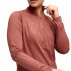 Hoka GlideTech Quarter Zip T-Shirt W Bright Red