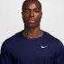 Nike Dri-FIT Breathe Miler SS Top M Navy