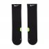 Nike Midweight Running U Socks Black and Green