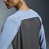 Tricou lung On Performance W albastru-gri
