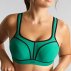Biustonosz Panache z Sport Wired Bra Zielono-Czarny