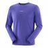 Salomon Shkout Core LS Tee M Violet